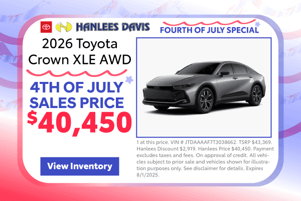 fourth of july toyota service