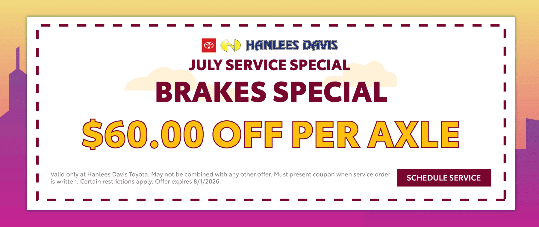 Brakes Special