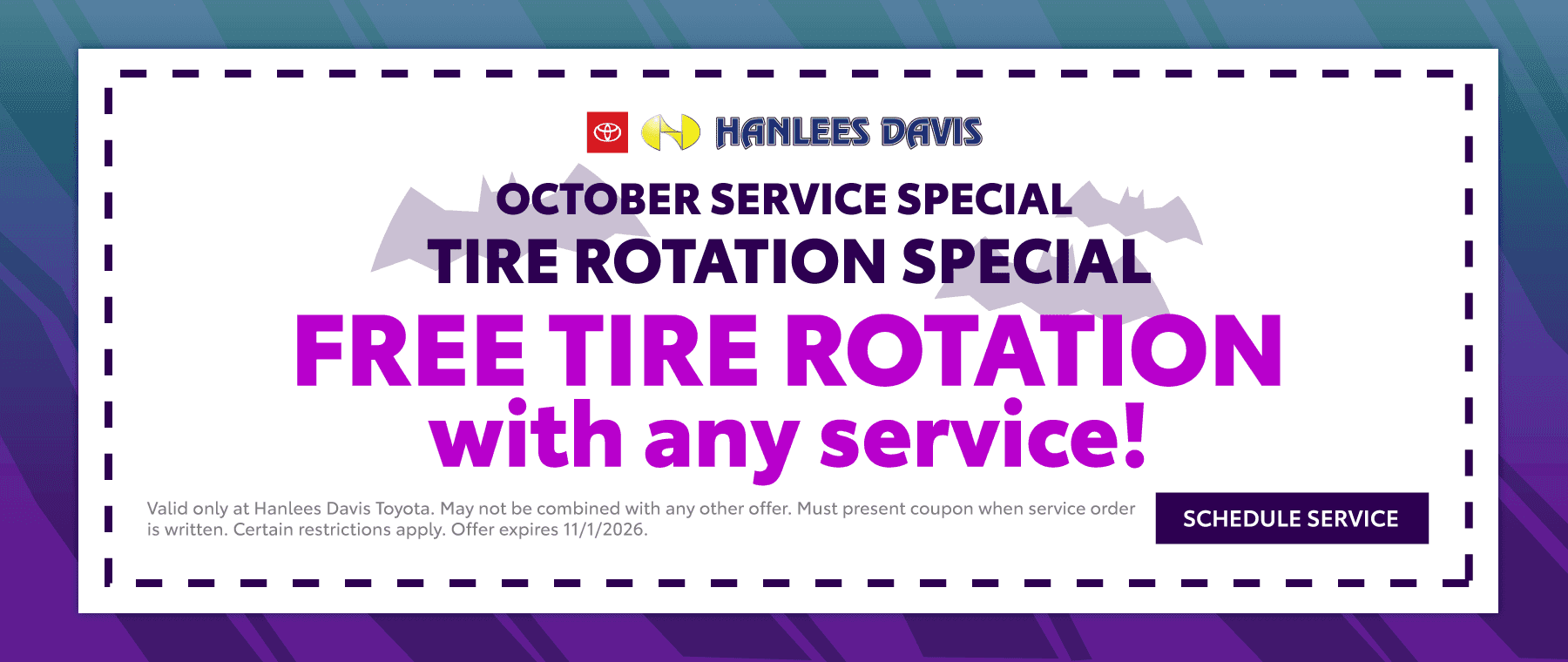 Tire Rotation Special