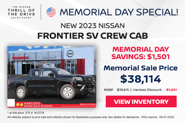 Memorial Day Savings: $1,501 off MSRP!