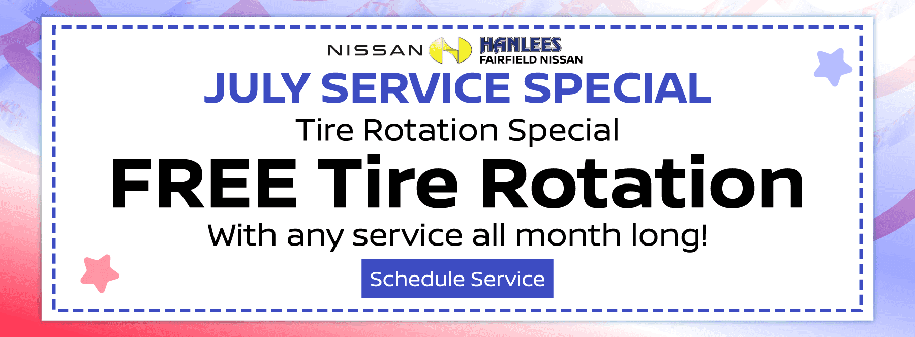 Tire Rotation Special