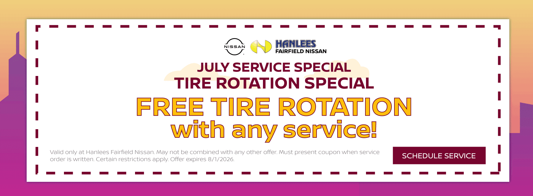 Tire Rotation Special
