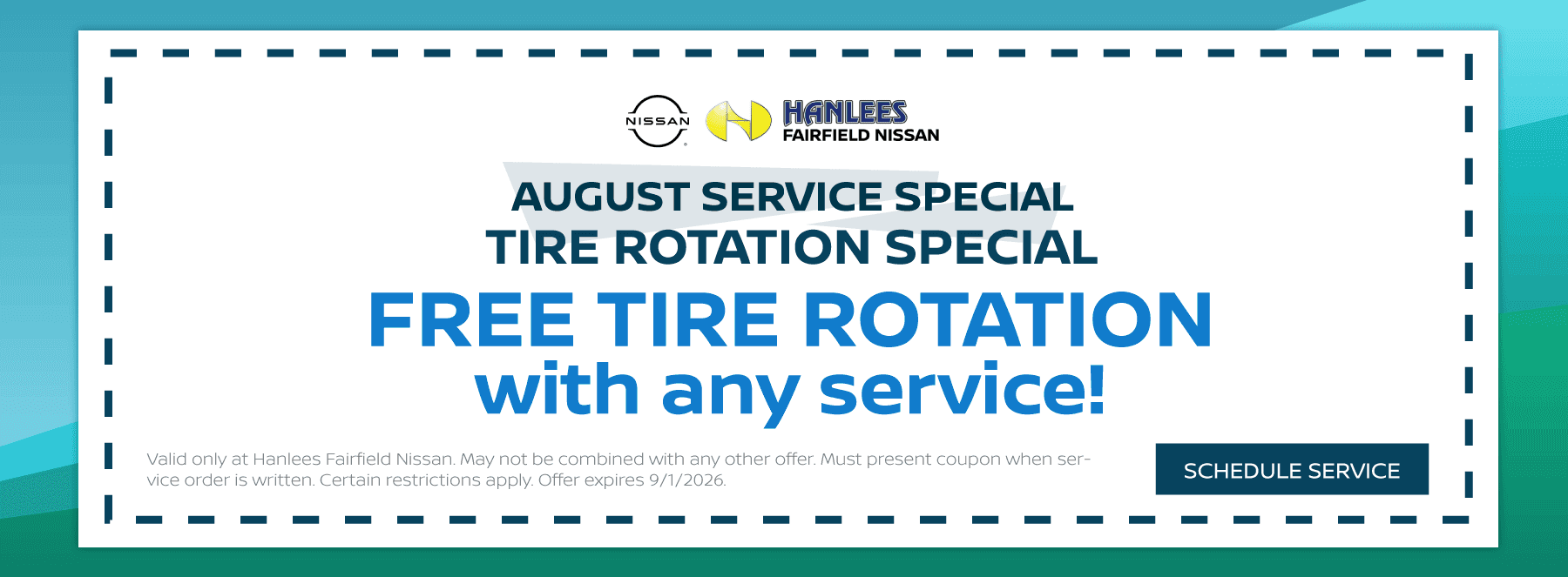 Tire Rotation Special