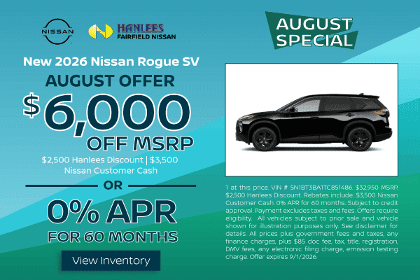 New 2026 Nissan Rogue SV