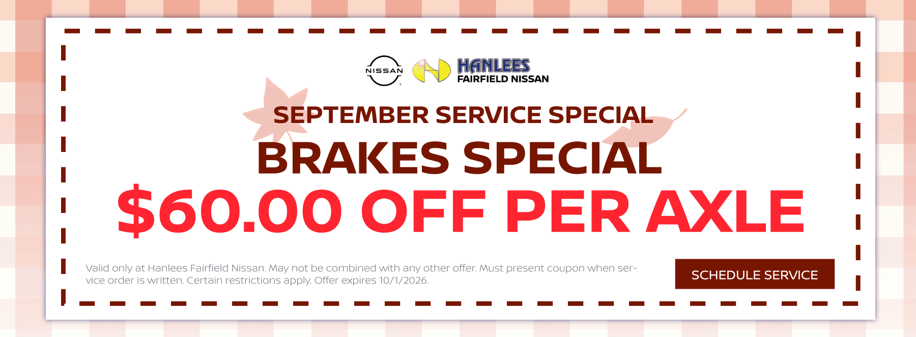 Brakes Special