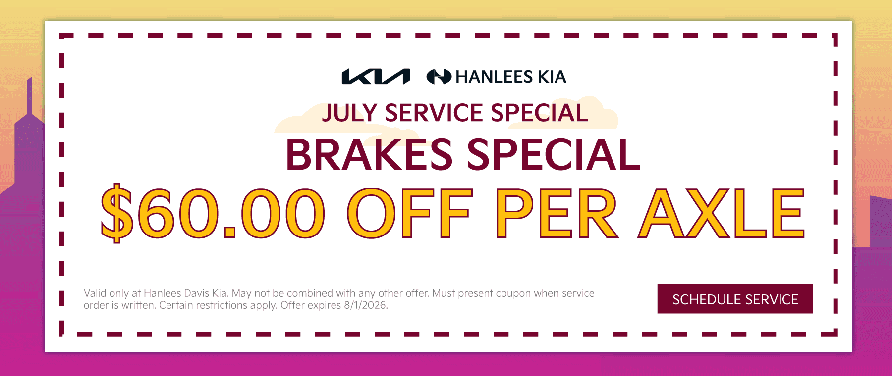 Brakes Special