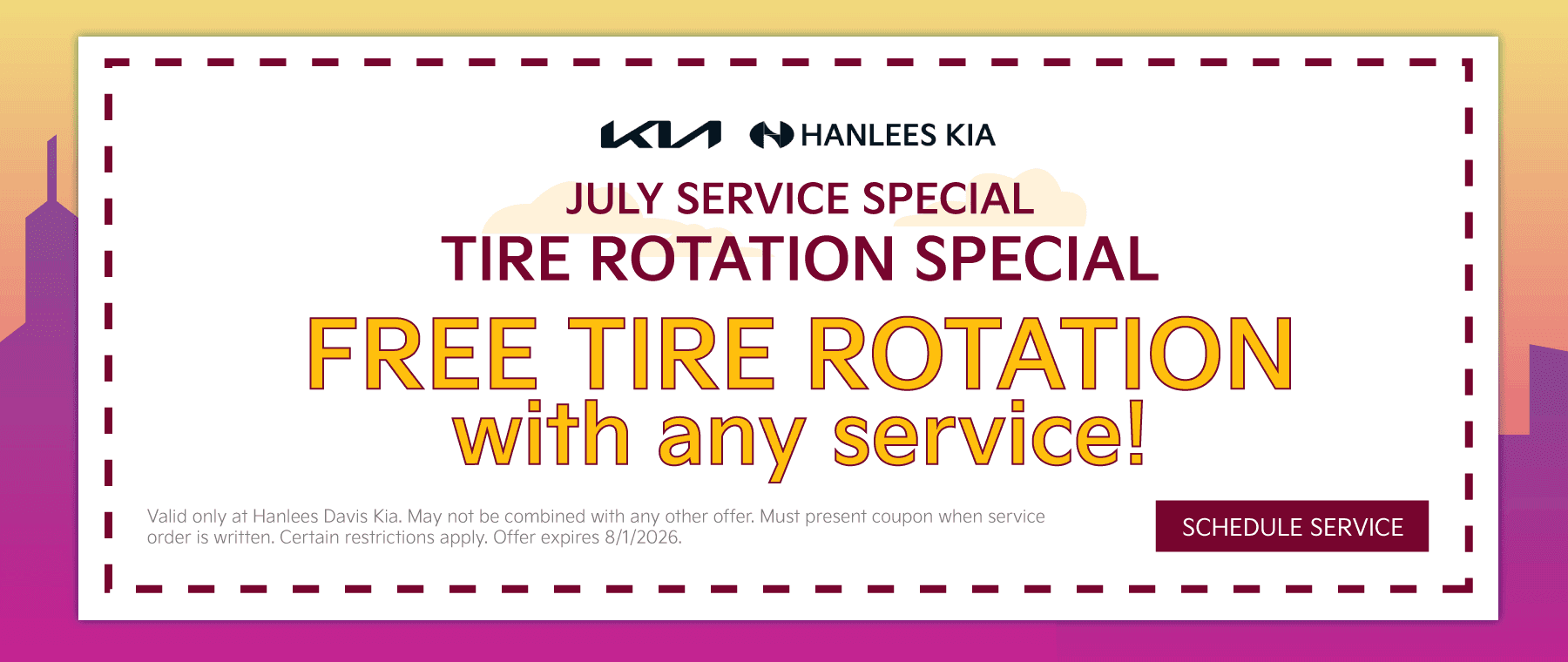 Tire Rotation Special