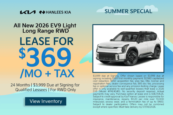 New 2026 Kia EV9 GT-Line