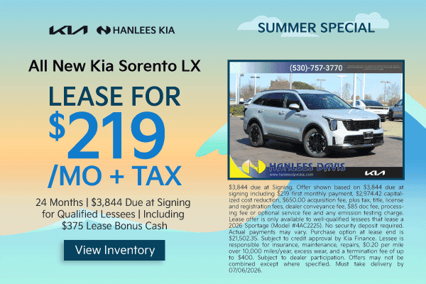 New 2026 Kia Sorento S