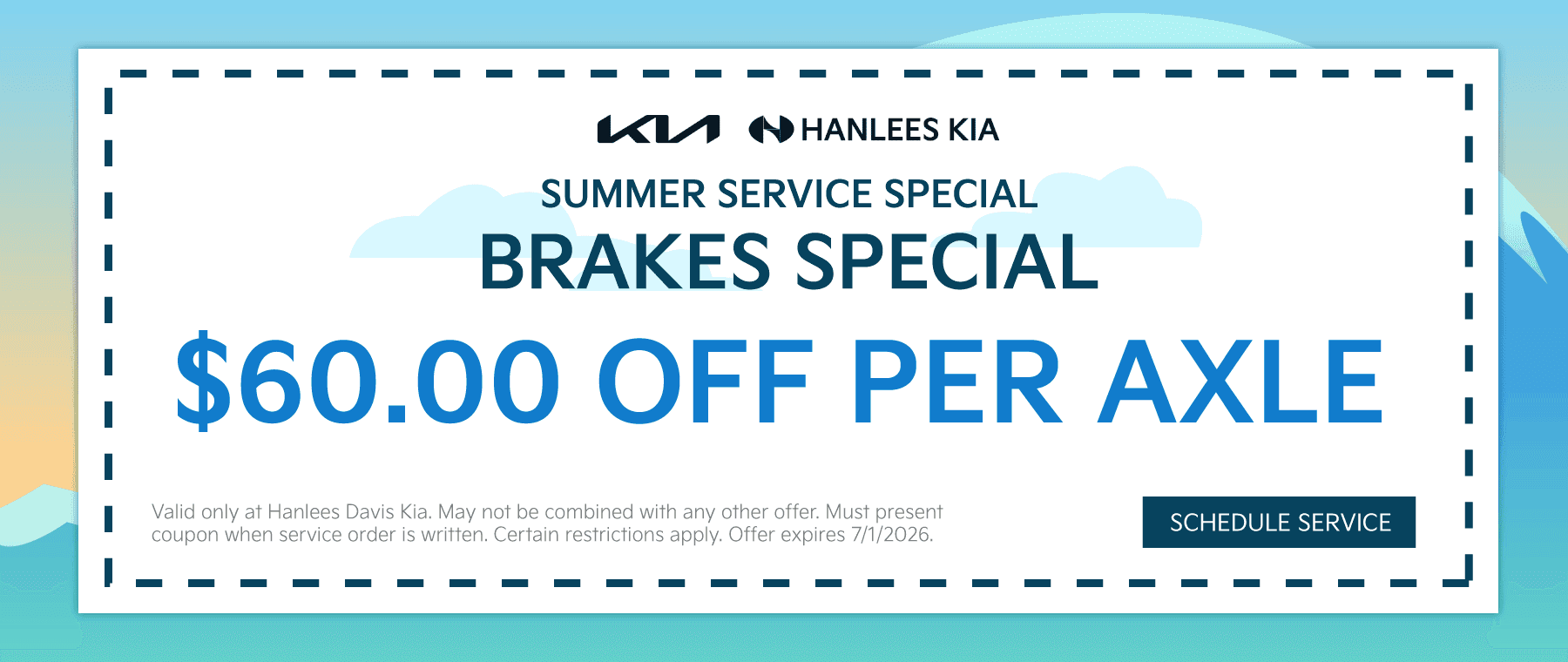 Brakes Special