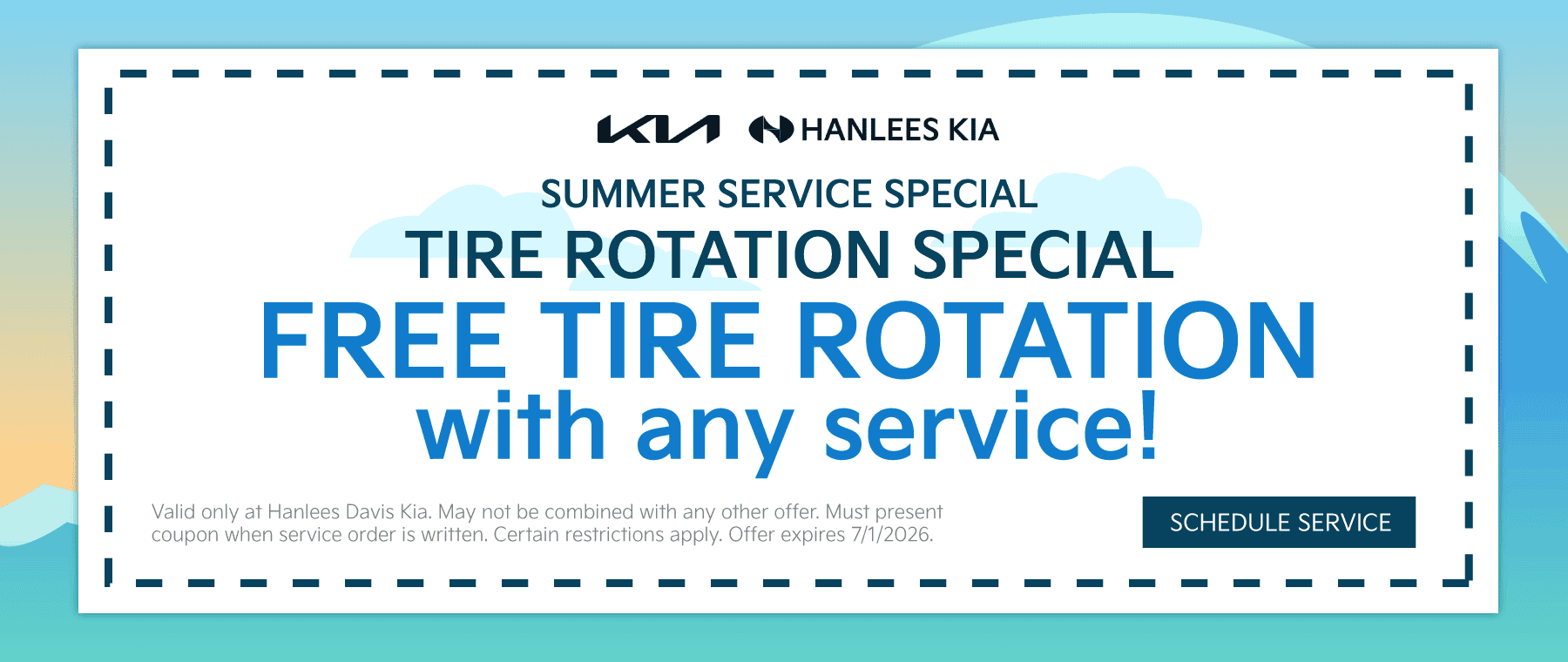 Tire Rotation Special