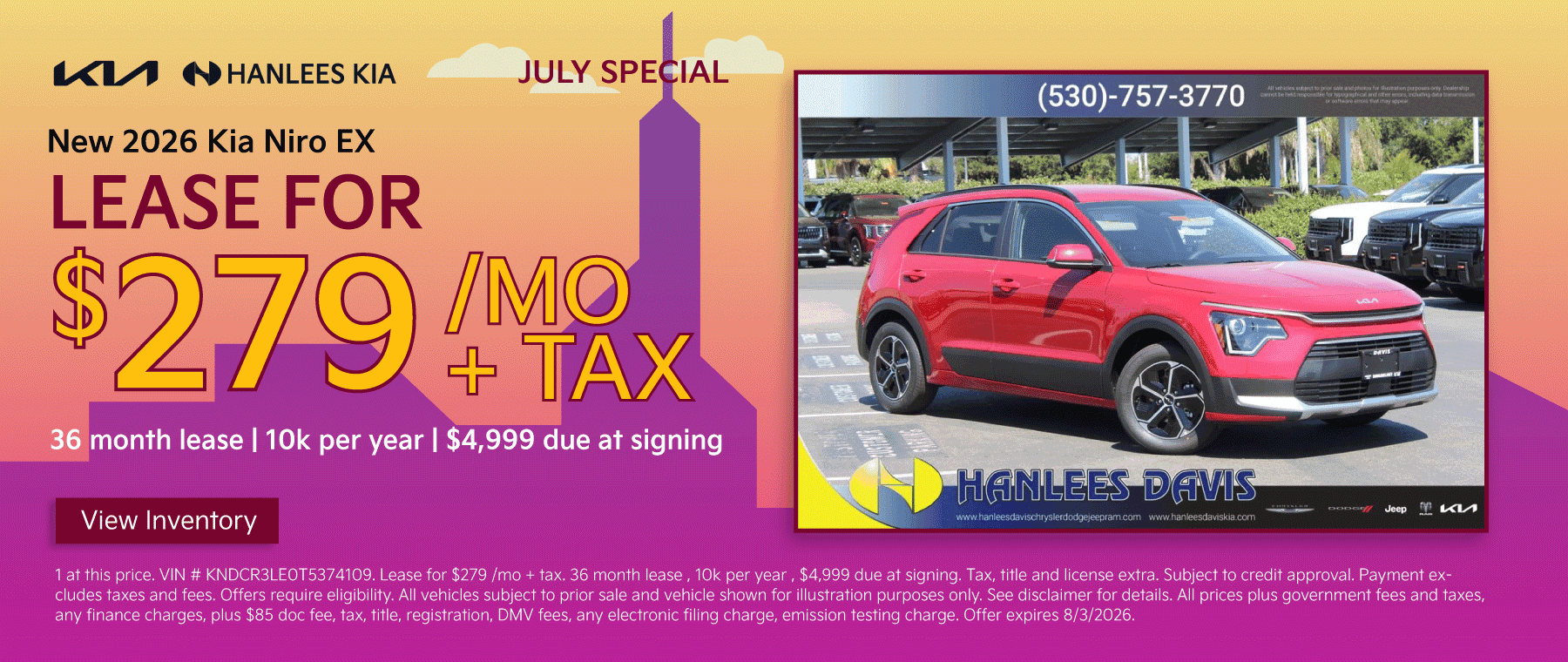 New 2026 Kia Niro EX Special