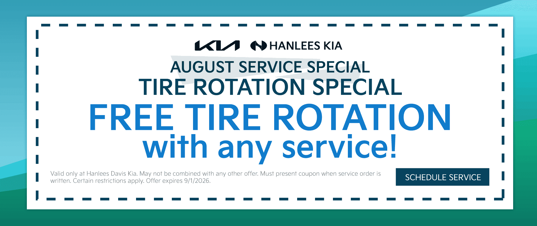 Tire Rotation Special