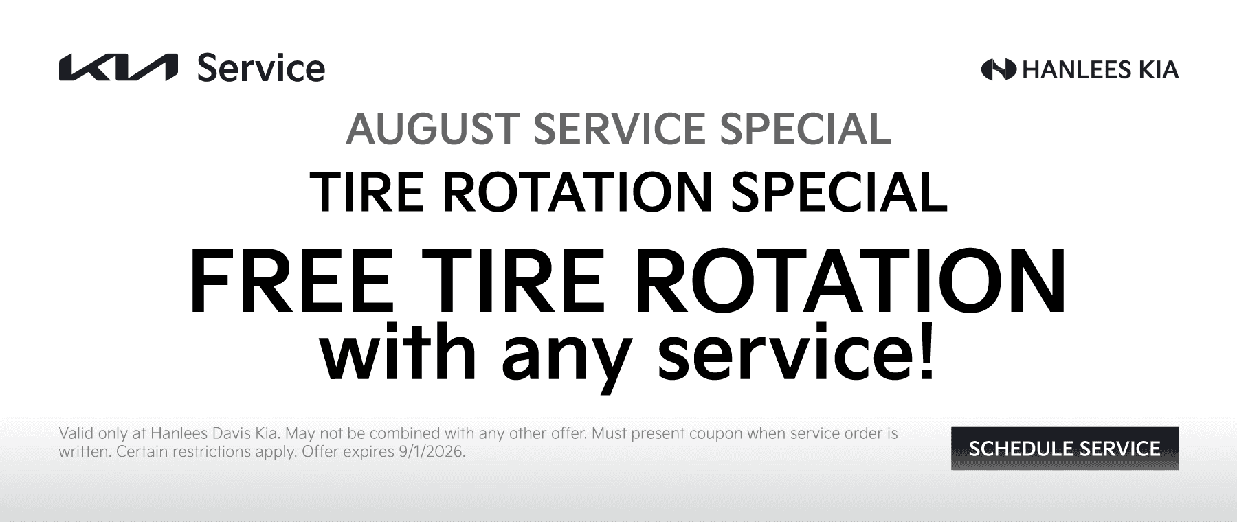 Tire Rotation Special