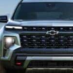 Close Up of 2024 Chevy Traverse Z71 Grille