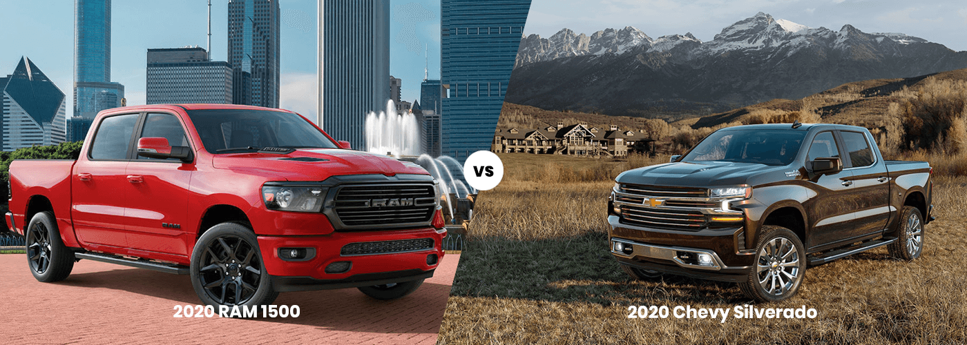 Ram 1500 vs. Chevrolet Silverado Twin Lakes Chrysler Dodge Jeep Ram