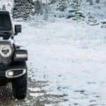 2021 Jeep Wrangler In Snow