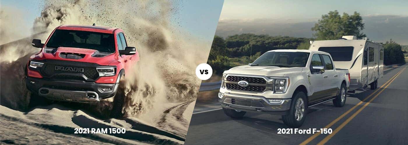 2021 Ram 1500 vs F-150