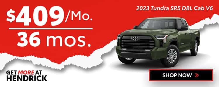 Current New Toyota Specials Offers | Hendrick Toyota Concord