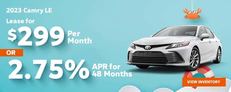 Current New Toyota Specials Offers | Hendrick Toyota Concord