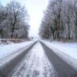 snow road
