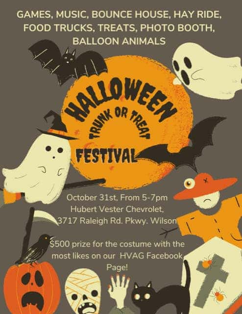 Halloween Trunk or Treat Festival at Hubert Vester Chevrolet