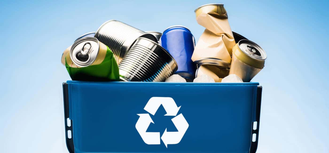 portable recycling bin