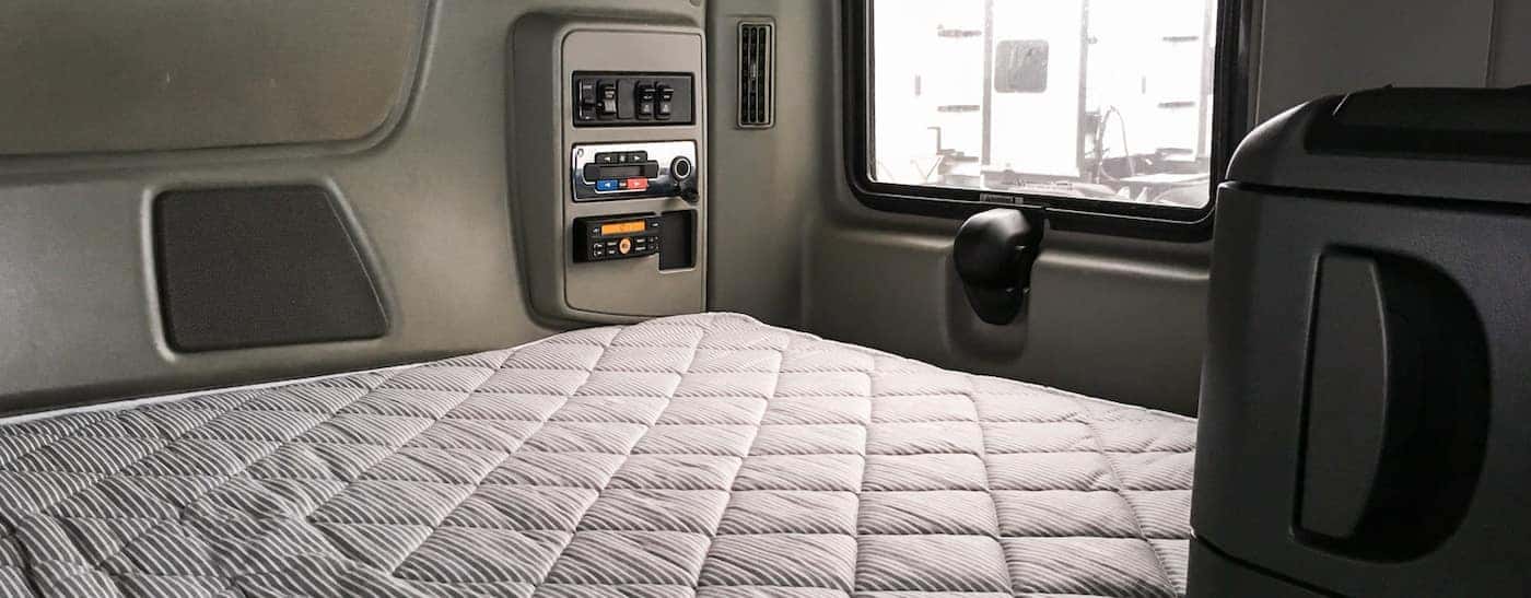 sleeper mattress length by semi truck make