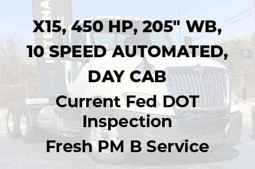 2020 Day Cab info card
