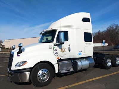 Owner-operator Greg Labosky now pilots this 2025 International LT