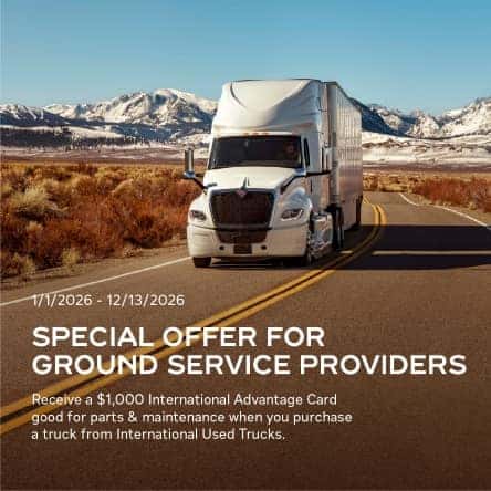 SPECIAL GROUND SERVICE PROVIDER OFFER