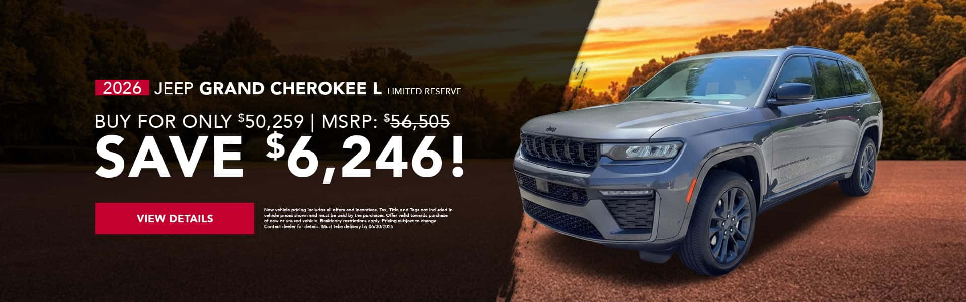 June Jeep Grand Cherokee