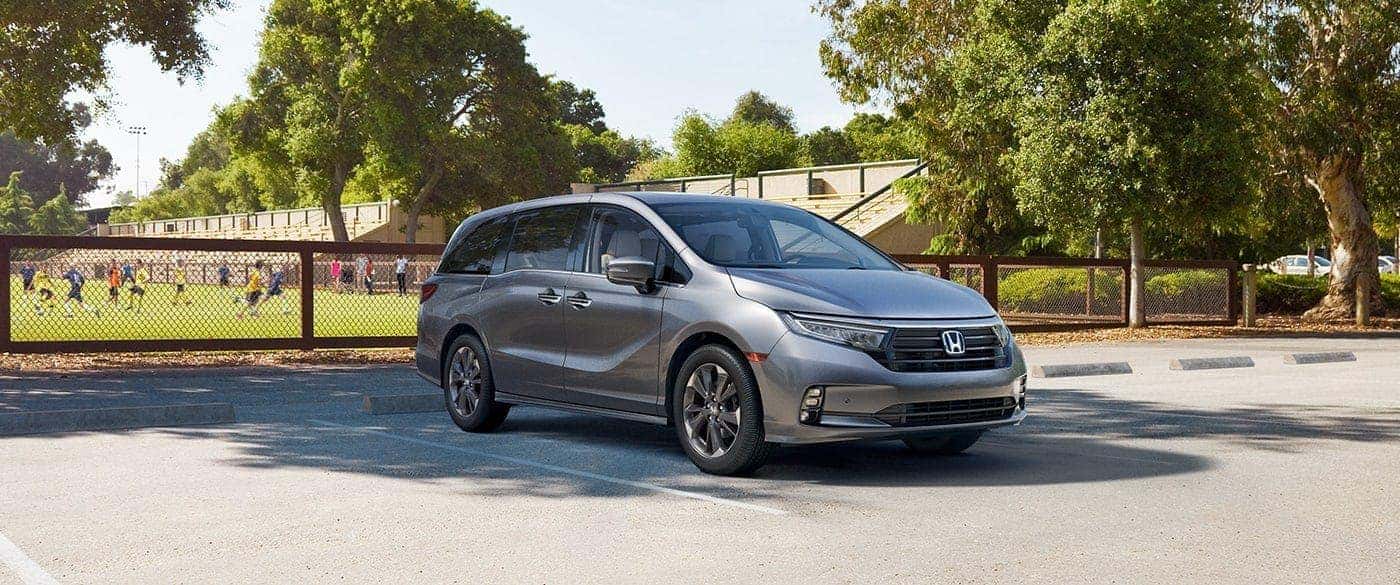 Odyssey exterior Front Parked