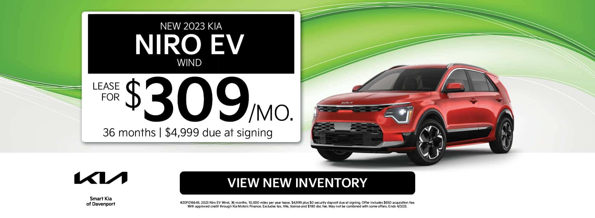 Niro EV Offer