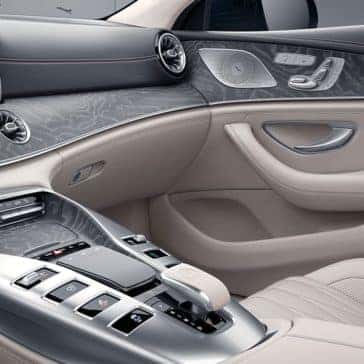 Interior front controls
