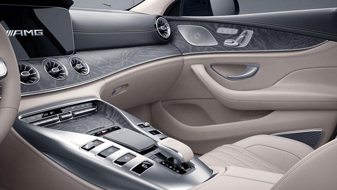Interior front controls