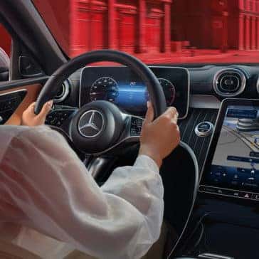 c-class interior front