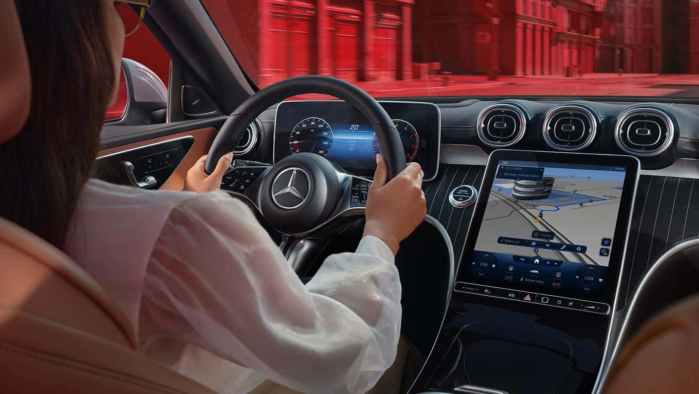 c-class interior front