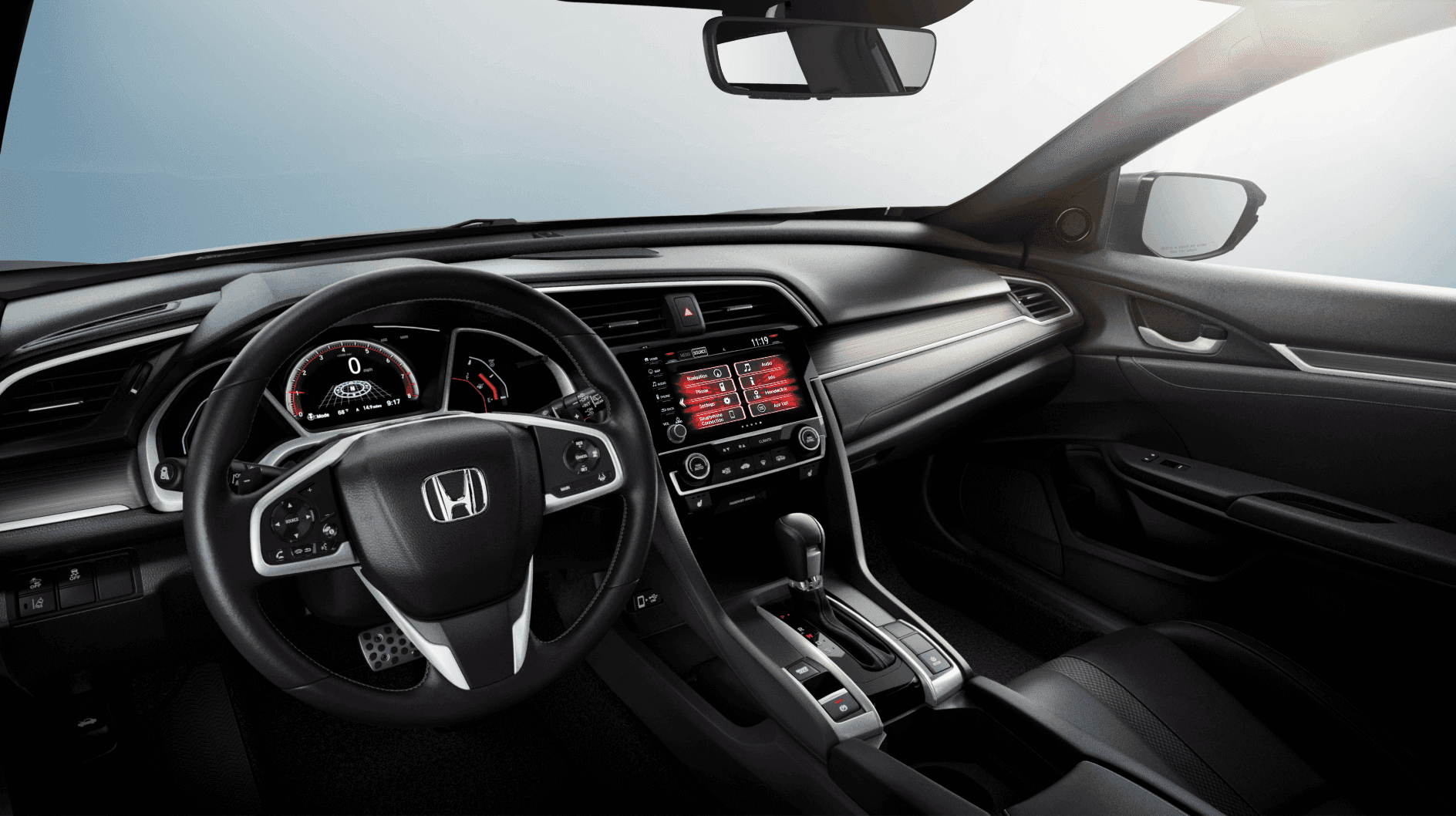 2021 Honda Civic interior