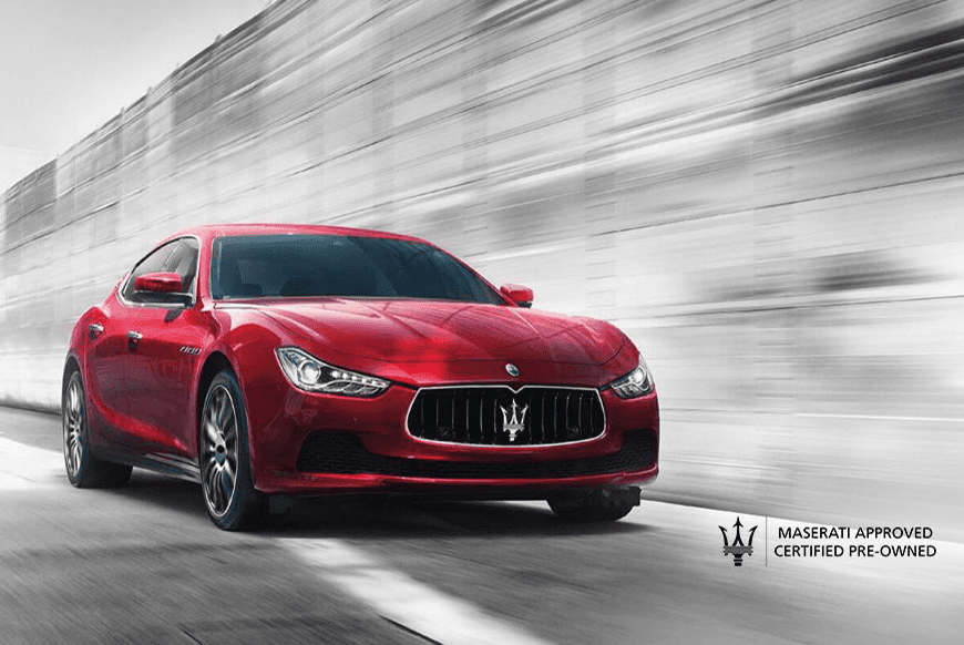 Maserati Certified Pre-Owned Benefits