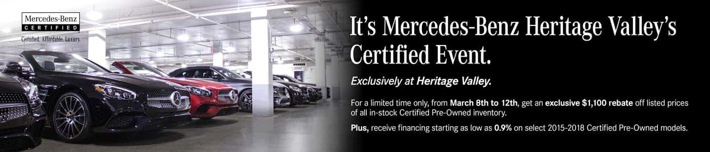 Mercedes-Benz Certified Pre-Owned | Mercedes-Benz Heritage Valley