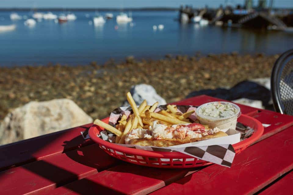 seafood by the water