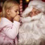 Child with Santa