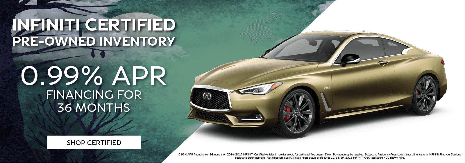 INFINITI Certified Pre-Owned Inventory