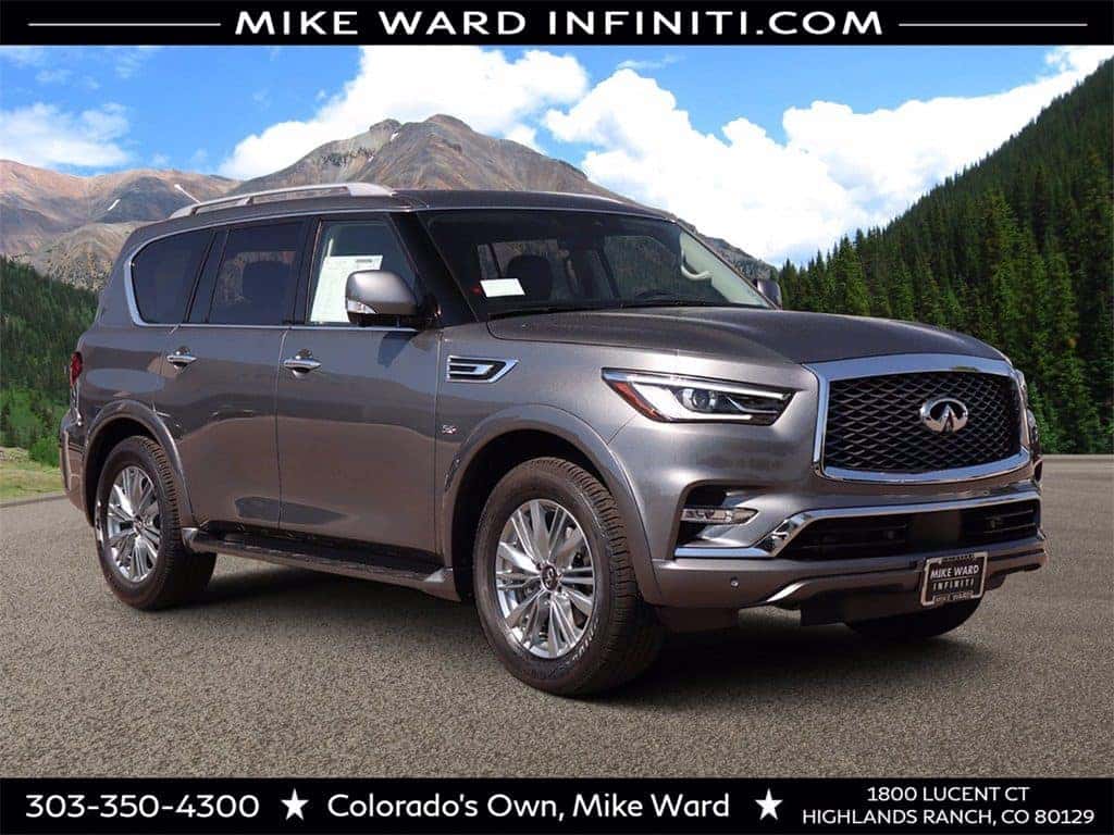 Spacious 2020 INFINITI QX80 Luxury SUV Available for Denver Driving