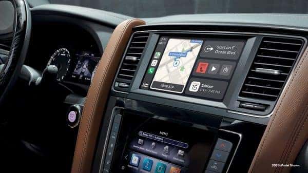 2021 INFINITI QX80 interior