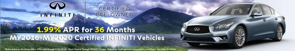 Certified Pre-Owned CPO INFINITI models available near Denver, CO