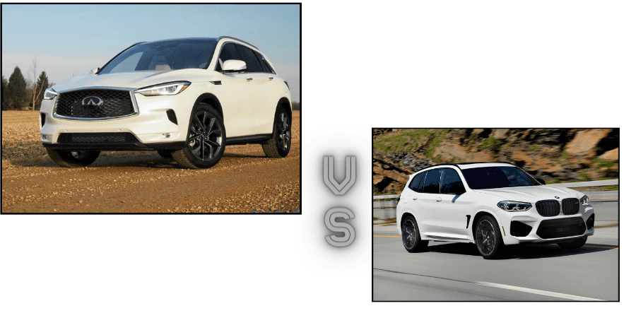 Сравнение infiniti qx50 и bmw x3