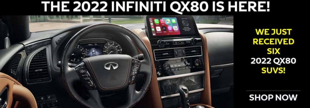 2022 INFINITI QX80 near Denver, CO The 2022 INFINITI QX80 is Here!