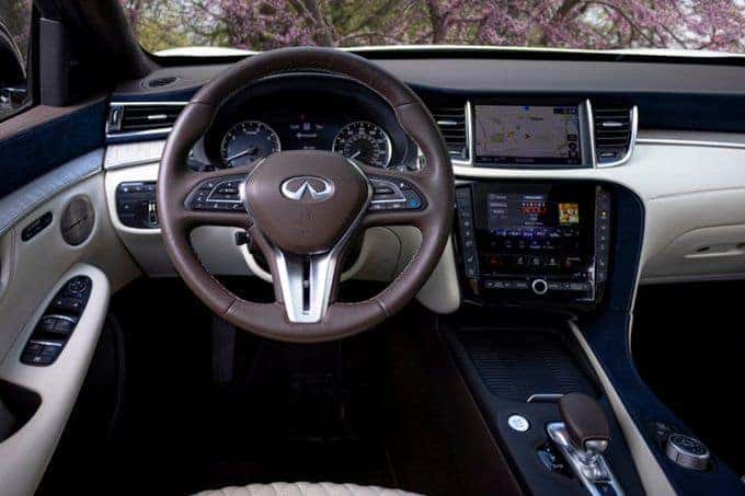 infiniti qx50 interior